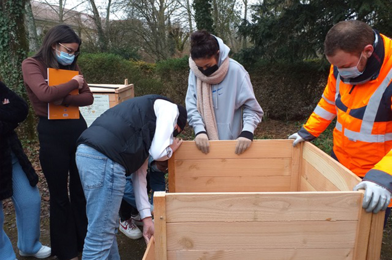 Action "COMPOST" avec la Communauté d'Agglo