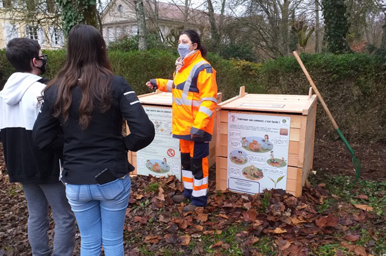 Action "COMPOST" avec la Communauté d'Agglo