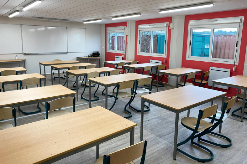 Rénovation de la salle d'études