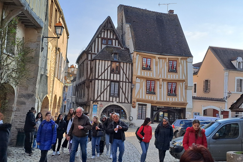 Les lycéens de Patras en stage et découverte de l’Auxerrois