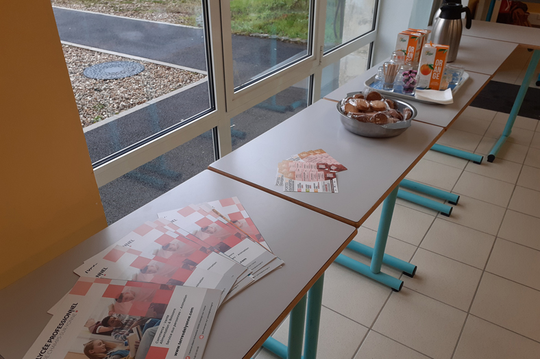 Matinée des maîtres de stage au lycée de Champs