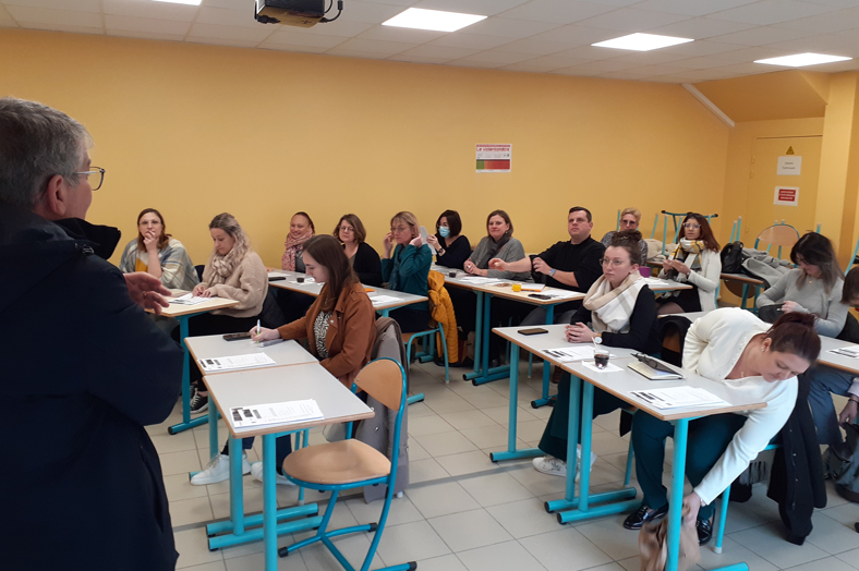 Matinée des maîtres de stage au lycée de Champs