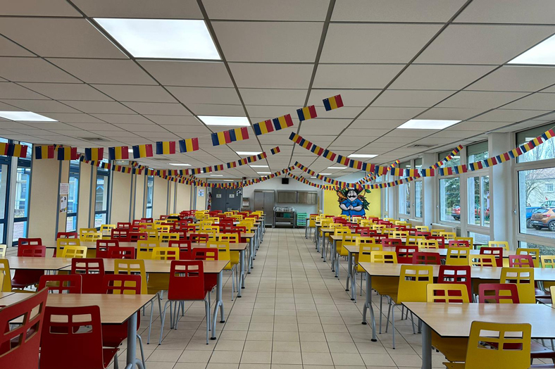 Venue d'une grande cheffe roumaine au sein du lycée La Brosse !