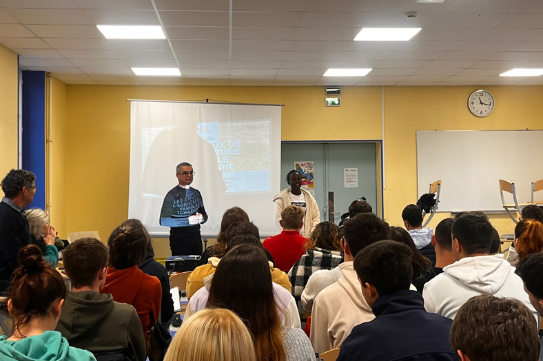 Rencontre avec deux jeunes agriculteurs tchadiens
